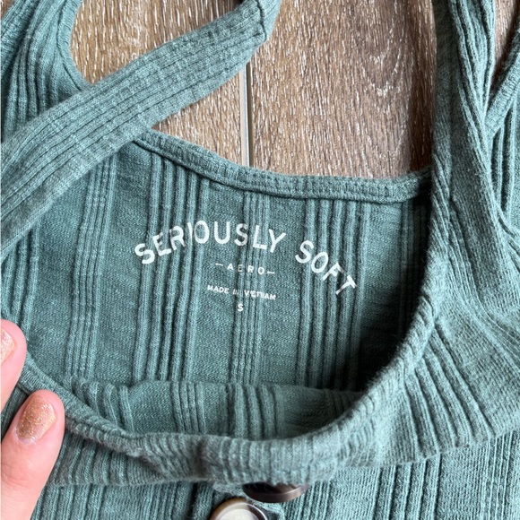 Green Aeropostale tank top - Picture 3 of 3